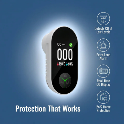 OxyProtect™ 4-in-1 Air Safety Monitor
